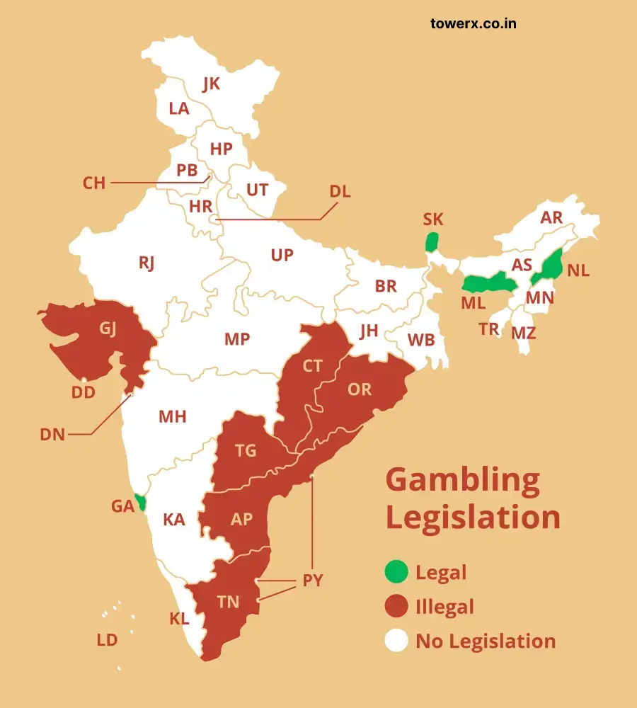 Tower X Game Online Casinos in India